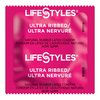 Sxwell USA Lifestyles&reg; Ultra Ribbed Lubricated Latex Condom MON1206386CS