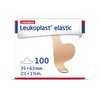 Adhesive Strip Leukoplast 1-3/8 X 2-1/2 Inch Fabric Toe Tan NonSterile, 100/BX