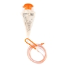 Enteral Feeding Pump Bag Set with ENFit Connector Infinity Orange 100 mL Silicone NonSterile ENFit Connector, 1/EA