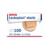 Adhesive Strip Leukoplast Elastic 1-1/4 Inch Cross-Elastic Material Oval Tan Sterile, 1200/CS