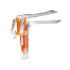 Vaginal Speculum ER-SPEC Pederson Sterile Office Grade Acrylic Small Double Blade Duckbill Disposable Built-In Light Source