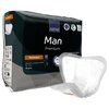 Bladder Control Pad Abena Premium Man 9 X 11.4 Inch Moderate Absorbency Fluff / Polymer Core Size 2