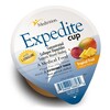Thickened Food Expedite 2 oz. Cup Tropical Fruit Flavor Gel IDDSI Level 4 Extremely Thick/Pureed, 36/CS