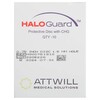 Antimicrobial Protective Disc HaloGUARD CHG (Chlorhexidine Glutonate) 3/4 Inch Disc / 1.5 mm Hole Diameter Sterile