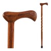 T-Handle Cane Brazos™ Twisted Wood 37 Inch Height Red Oak, 1/EA