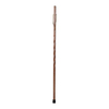Brazos Twisted Oak Backpacker Handcrafted Walking Stick, 58-Inch Height