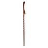 Walking Stick Brazos™ Twisted HitchHiker Wood 48 Inch Height Red, 1/EA