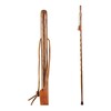 Walking Stick Brazos™ Twisted HitchHiker Wood 58 Inch Height Brown Oak, 1/EA