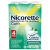 Nicorette Stop Smoking Aid Gum, Spearmint Burst/Chamomile, 4mg, 100 per Carton