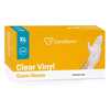 CareStock™ Non-Sterile Vinyl Exam Glove, Standard Cuff, XL