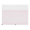 Recording Chart Paper Burdick Z-Fold Orange Grid