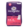 Panty Liner Incognito Long Light Absorbency, 36/PK