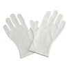 Infection Control Glove Grafco Medium / Large Cotton White NonBeaded Cuff NonSterile, 1/PR