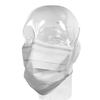 Laser Surgery Mask Laser Plume Pleated Tie Closure One Size Fits Most White NonSterile Not Rated Adult, 250/CS