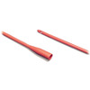 Dover Urethral Catheter Hydrophilic Coated Red Rubber 14 Fr. 12"