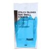Utility Glove Small Latex / Nitrile Blue 13 Inch Straight Cuff NonSterile, 12/DZ