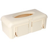BD Glove Box Holder Horizontal Mounted 1-Box Capacity Ivory 4-1/4 x 7 x 12