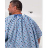 Patient Exam Gown Magna One Size Fits Most Diamonds-in-the-Rough Print Reusable, 1/EA