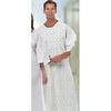 Patient Exam Gown Medium / Large Light Blue Reusable, 1/EA