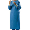 Non-Reinforced Surgical Gown with Towel Astound® 2X-Large Blue Sterile AAMI Level 3 Disposable, 1/EA