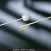 Foley Catheter The Bardex I.C. 2-Way Standard Tip 5 cc Balloon 22 Fr. Silver / Hydrogel Coated Latex