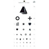 Preschool Eye Test Chart Grafco® 20 Foot Distance Acuity Test