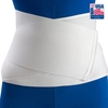 Abdominal Binder Flex-Support Contoured One Size Fits Most Hook and Loop Closure 28 to 44 Inch Waist Circumference 12 Inch Height Adult, 1/EA