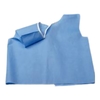 Exam Cape Blue One Size Fits Most Front / Back Opening Without Closure Female, 100/CS