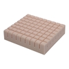 Seat Cushion Geo-Matt® 16 X 18 X 4 Inch Segmented Foam