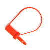 Tamper Evident Seal Cynch-Loks UnNumbered Red Plastic 6 Inch, 100/BX