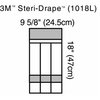 DRAPE, SURG LONG INSTR POUCH (10/BX)                  3M
