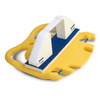 Head Immobilizer Sta-Block 22-1/2" x 5-1/2" Occipital Pad / Polyethylene / Pre-Formed Foam Velcro Hook and Loop