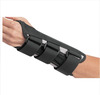 Wrist Splint B.A.T.H. Double Contoured Canvas / Aluminum Palmar Stay Left Hand Black Small