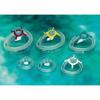 Anesthesia Mask Clear Comfort® Elongated Style Adult Large Hook Ring