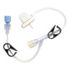 Huber Infusion Set Gripper 22 Gauge 1 Inch 8 Inch Tubing Needless Y-site, 12 EA/BX