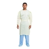 Protective Procedure Gown Halyard Tri-Layer Large Yellow NonSterile AAMI Level 2 Disposable, 1/EA