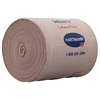 Elastic Bandage Deluxe LF 6 Inch X 11 Yard Double Length Standard Compression Clip Detached Closure Tan NonSterile, 6/BX
