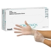 Exam Glove Micro-Touch Elite Large NonSterile Stretch Vinyl Standard Cuff Length Smooth Ivory Not Rated, 100 EA/BX