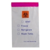Specimen Transport Bag with Document Pouch Color Coded Top 6 X 9 Inch Zip Closure STAT / Biohazard Symbol / Storage Instructions NonSterile, 100/PK