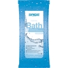 Rinse-Free Bath Wipe Essential Bath Medium Weight Soft Pack Purified Water / Methylpropanediol / Glycerin / Aloe Unscented 8 Count, 60 EA/CS