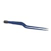 Bipolar Forceps Bovie 8 Inch Length Surgical Grade Coated Stainless Steel NonSterile NonLocking Bayonet Handle Straight 2 mm Smooth Tips, 1/EA