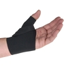 Thumb CMC Restriction Splint Comfort Cool® Adult Medium Wrap Around Strap Right Hand Black, 1/EA