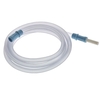 Suction Connector Tubing AMSure 10 Foot Length 0.25 Inch I.D. Sterile Tube to Tube Connector Clear NonConductive PVC, 1/EA