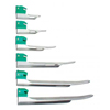 Laryngoscope Blade GreenLine® Miller Type Size 3 Adult, 1/EA