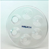 Cover Accu-shield Plastic, 6 Varied Cone, Reusable, 1/EA