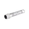 VACUETTE® Venous Blood Collection Tube Serum Tube Plain 13 X 75 mm 3 mL White / Black Ring Pull Cap Polyethylene Terephthalate (PET) Tube, 50/PK