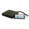 Floor Scale Digital 400 X 1/2 lbs. Black 120Vac or Battery