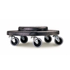 Brute® Round Dollie 3 Inch Casters 350 lbs. Without Handle Polyethelene