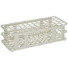 Stacking Test Tube Rack Globe Scientific 456500 Series 60 Place 16 to 17 mm Tube Size White 2-4/5 X 4-1/8 X 9-3/5 Inch, 1/EA