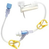 Huber Infusion Set Gripper Plus™ 19 Gauge 1 Inch 8 Inch Tubing Luer Lock Needleless Port, 1/BX